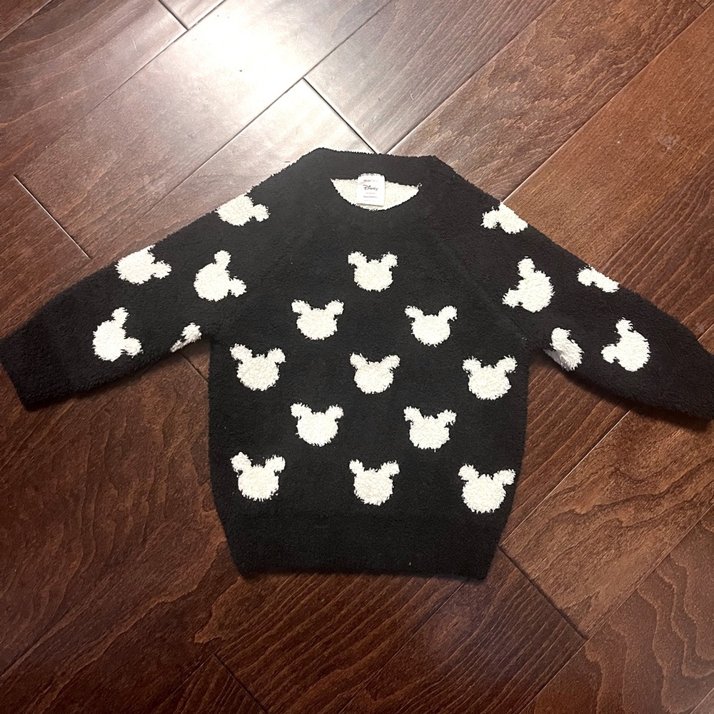 Hanna Andersson Mickey Marshmallow Sweater 3T